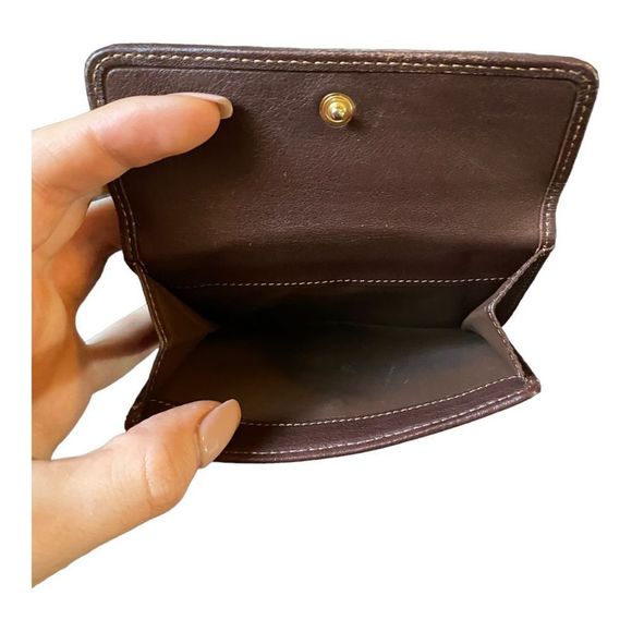 AUTHENTIC Celine Macadam Denim & Leather Compact Wallet w/ Tags - Picture 5 of 11